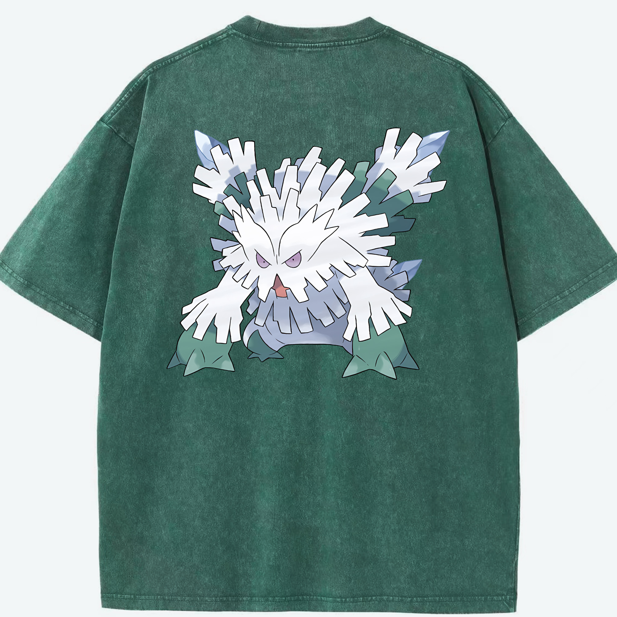 （画像用） ポケットモンスター Pokémon 綿100% ヴィンテージ風 半袖Tシャツ（背面プリント）